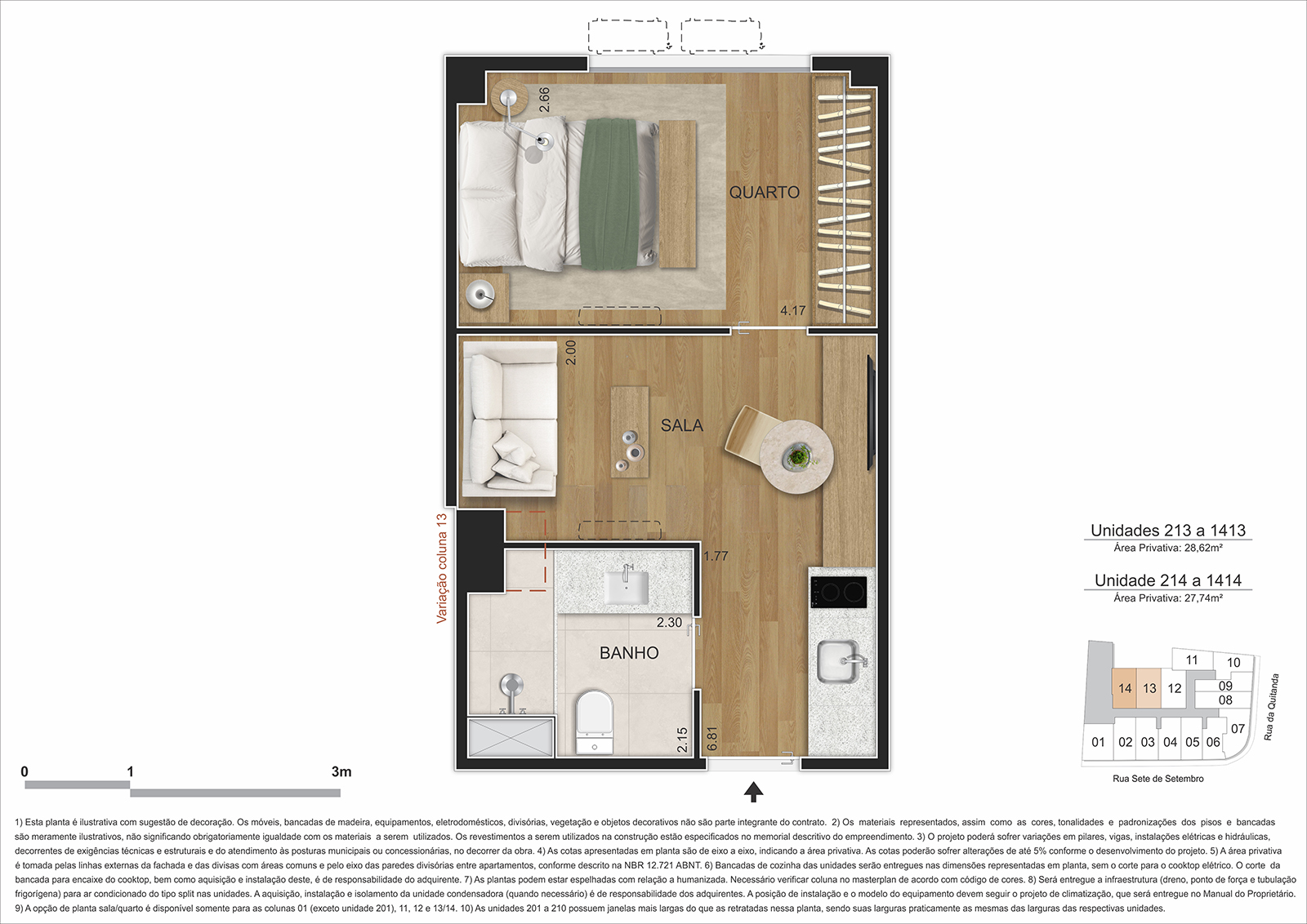 COL 13 E 14 - OP SALA QUARTO